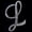 L, variant on Crystal Rhinestone 26 Letters Women Collar Brooch Pin Corsage Bouquet Jewelr -yy-L