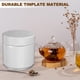 thumbnail image 4 of Uxcell 2Pcs Contenedores de Té Redondos, 4" x 4" Contenedores de Té Metálicos Herméticos para Té Suelto, Granos de Café, Especias - Almacenamiento Duradero, Compacto y Elegante (Blanco), 4 of 7