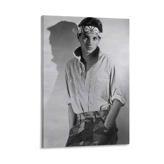 Ralph Macchio Actor Poster Print Photo Art Painting Canvas Poster Home Decorative Bedroom Modern Decor Posters Gifts 24x36inch(60x90cm)