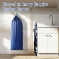 thumbnail image 4 of Beuway 47in Large Foldable Bathtub for 2 People, Portable Adults Kid Tubs for Hot Ice Bath,Blue, 4 of 10