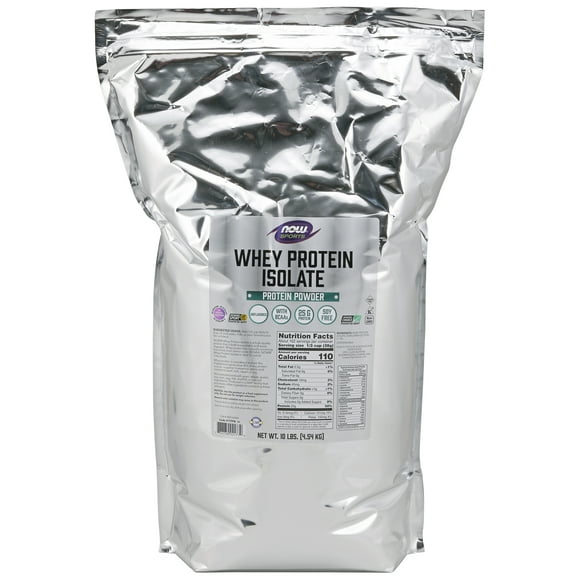 Now Foods Whey Protein Isolate, Unflavored , 10lb