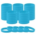 thumbnail image 1 of Pulseras de Goma Uxcell Unisex Pulseras Deportivas de Silicona para Fiestas de Deportes Juegos Moda Azul Cielo, 1 of 6