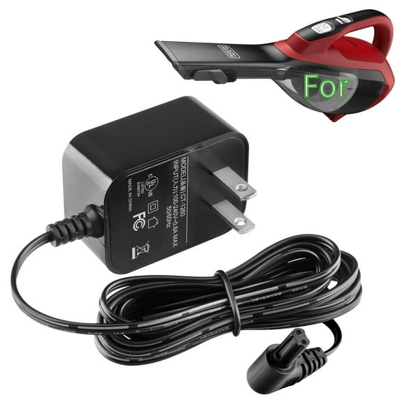 K-MAINS AC Adapter Compatible With Black Decker HLVA320J22 HLVA320J26 Handheld Vacuum Charger