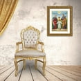 thumbnail image 3 of Anonymous 12x14 Gold Ornate Wood Framed with Double Matting Museum Art Print Titled - JESUS, MARIA, JOSEPH, 3 of 4