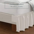 thumbnail image 4 of Magic Skirt FRE34414IVOR03 14 in. Ruffled Magic Skirt  Ivory - Queen, 4 of 9