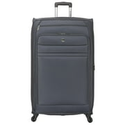 Travelers Club 32-inch Rolling Upright Travel Luggage - Gray