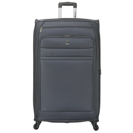 Travelers Club 32-inch Rolling Upright Travel Luggage - Gray