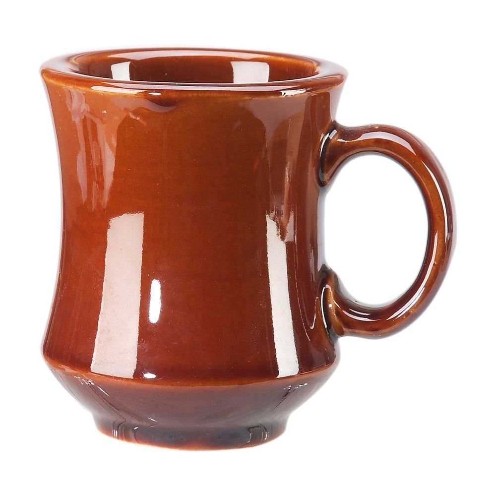 Vertex China NPTC Brown Accessories Caramel Newport Mug, 31/4", 8 oz., Brown