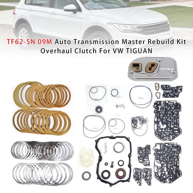 TF62-SN 09M Auto Transmission Master Rebuild Kit Overhaul Clutch For VW TIGUAN