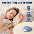 thumbnail image 6 of KRONDO Under Pillow Speaker for Sleeping, 11mm Ultra-Thin Bluetooth 5.4 Pillow Speaker with Hi-Fi Sound & 3 Sleep Timer, Built-in White Noise, 20-48 Hour Battery Life, 2026, 6 of 11