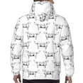 thumbnail image 7 of Honeii Labrador Retriever Dog Pattern Mens Hoodies Men's Loose Sleeve Sweatshirt,Pullover Hooded Sweatshirt for Men,Essentials Hoodie-XX-Large, 7 of 7