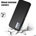 thumbnail image 2 of ANJ+ Shockproof Dual Layer Slim Hard Case + Tempered Glass Cover Compatible with Nokia C300 - Butterfly Dreamcatcher, 2 of 5