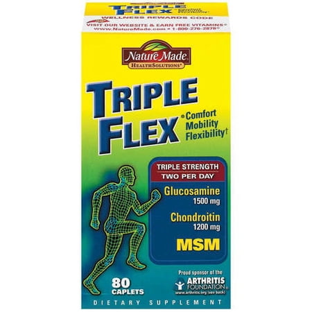 Nature Made Triple Strength Tripleflex Tablets, 80 Count
