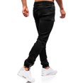 thumbnail image 5 of fvwitlyh Stacked Jeans Men's Skinny Black Stretch Ripped Tapered Leg, 5 of 5