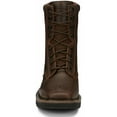 thumbnail image 5 of Justin Men's Pulley Lace-Up Work Boot Steel Toe Brown 6 EE  US, 5 of 7