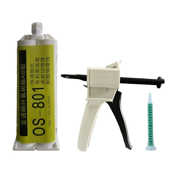 KLKCMS Epoxy Resin Ab Glue Adhesive for Repair Crack Filling or Sealing DIY Crafts