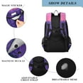 thumbnail image 4 of FORMRS Unisex School Backpack 17" Student Travel Bag with Laptop Compartment, White Cat Walking, 4 of 7