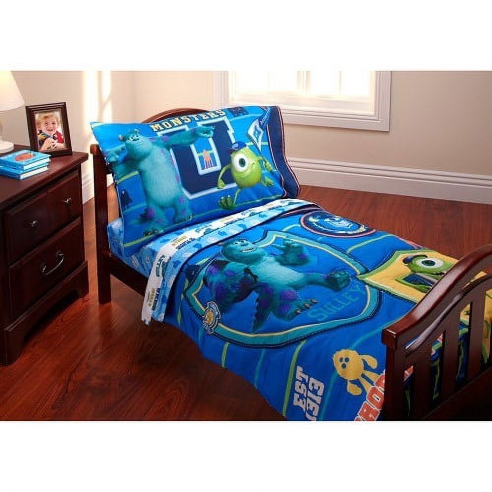 Monsters University Toddler Bedding Set 4pc Comforter Sheets - image 5 of 7