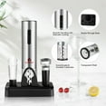 thumbnail image 2 of Canddidliike 6-in-1 Electric Wine Bottle Opener Set with Foil Cutter, 6-in-1 Wine Bottle Opener Set for Home Party Bar Outdoor Gift, 2 of 10