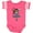 Football Pink and White, variant on Inktastic DÃa de los Muertos girl with decorative skull balloon Boys or Girls Baby Bodysuit