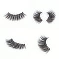 thumbnail image 4 of CALAILIS False Eyelashes 3D Faux Mink Eyelashes Natural False Eyelashes 100% Handmade Pairs CS504, 4 of 8