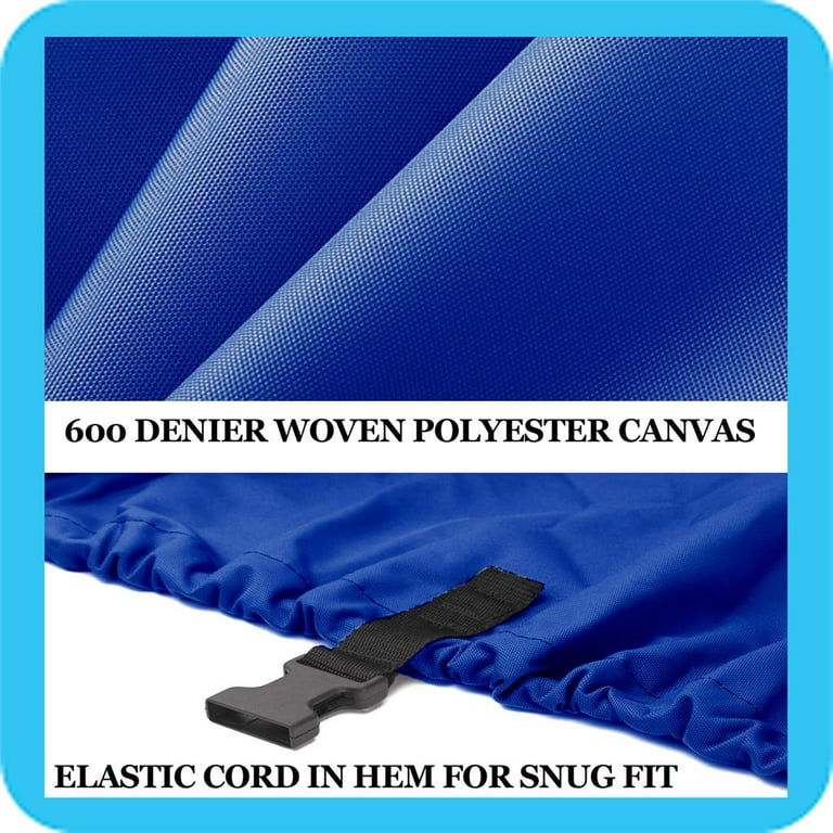 BLUE, GREAT QUALITY BOAT COVER Compatible for GLASSTREAM 180 SE