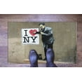 thumbnail image 6 of Banksy Rug, Banksy I Love NY Rug, Banksy Street Rugs, Painting Rugs, Bath Rug, Office Decor Rug, Hallway Rug, Personalized Gifts,Saloon Rug, 1.7'x2.3' - 50x70 cm, 6 of 8