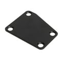 thumbnail image 3 of Bass Neck Plate, Electric Guitar Neckplate Standard Design Trapezoidal With 4pcs Screw For DIY Black,Gold, 3 of 8