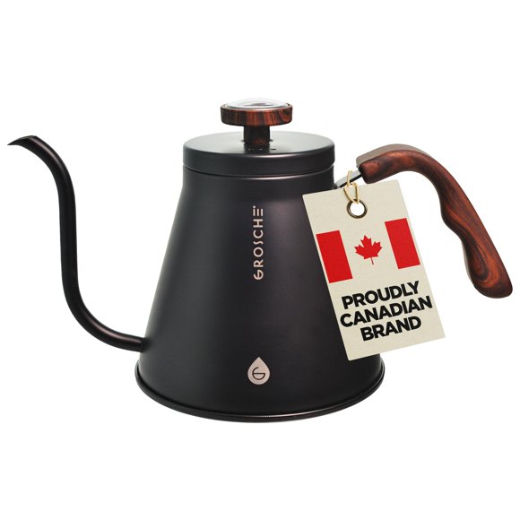 GROSCHE Marrakesh Gooseneck Kettle Stovetop - Stainless Steel Pour Over Coffee Kettle Stovetop, Tea Kettle, Stovetop Gooseneck Kettle, Coffee & Tea K