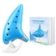 thumbnail image 1 of Zelda Ocarina Ohuhu Alto C de 12 hoyos con cancionero y soporte (azul), 1 of 7