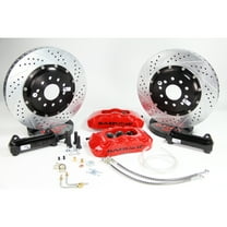 Baer Brakes 4402004R 14" Pro  Rear Brake Kit - Red