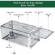 thumbnail image 5 of Trampa para ratones vivos, trampa humana para ratas eficaz para atrapar ratones, ratones de campo y otros roedores de tamaño similar que se pueden utilizar para el jardín de la cocina al aire libre en Afortunado Sencillez, 5 of 5