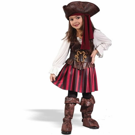 High Seas Buccaneer Girl Toddler Halloween