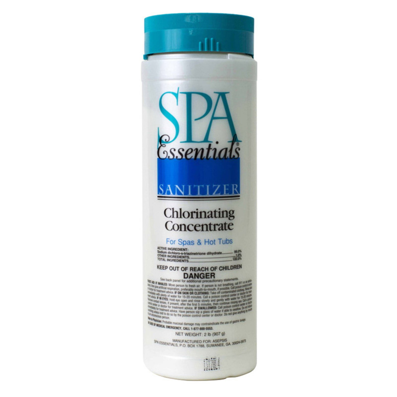 Spa Essentials Chlorinating Concentrate Granules for Spas and Hot Tubs