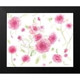 thumbnail image 2 of Kamdon Kreations 18x15 Black Modern Framed Museum Art Print Titled - Pink Poises, 2 of 5