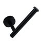 thumbnail image 2 of Matte Black Stainless Steel Cylindrical Paper Towel Holder Hanging Shelf for Home, 2 of 4