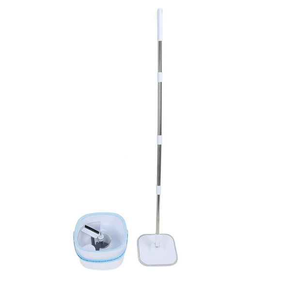 Spin Mop and Bucket Set, Versatile Spin Mop Cleaning System 360 Degree Rotating Self Separation Dirty Clean Water System for Hardwood Tile Marble