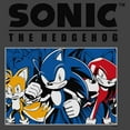 thumbnail image 2 of Mens Sonic the Hedgehog Trio Group Shot Sweatshirt, 2 of 4