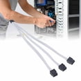 thumbnail image 6 of Gpu Cable PCIE 5.0 12VHPWR Right Angle 12+4 Pin to 3x8 Pin Female Extension Power Cable, 6 of 6