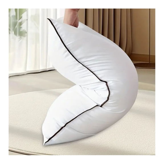 Bed Pillows Queen Size 2 Pack - Cooling Shredded Memory Foam Pillows for Sleeping - Grey Hotel Quality Pillow for Side, Back & Stomach Sleepers - Adjustable Loft