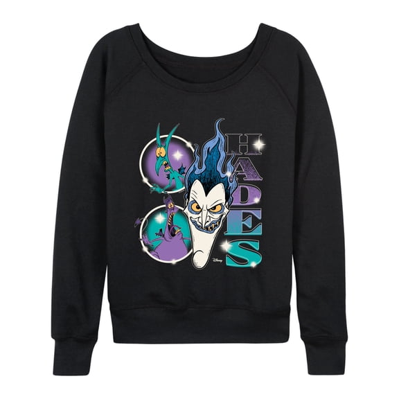 Disney - Hades Bootleg - Women's French Terry Long Sleeve Pullover