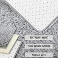 thumbnail image 3 of Plush Washable Area Rugs for Living Room Bedroom, Non Slip Nursery Rug, Grey, 3 of 8