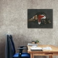 thumbnail image 3 of Epic Graffiti 'Weihnachts Hound' by Barbara Keith, Canvas Wall Art, 34"x26", 3 of 8