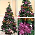 thumbnail image 4 of 36PCS Artificial Christmas Flowers Fake Poinsettia Flowers Christmas Tree New Year Ornaments Flower Decorations DIY Wreath Accessories Wedding Xmas Garland Decor, 4 of 7