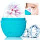 thumbnail image 1 of Abrasivos de hielo de silicona con forma de huevo de Elamei Masaje facial en forma de huevo congelado para eliminar la hinchazón, 1 of 6