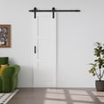 thumbnail image 2 of 24''x96'' Pre-assembled Door Panel,Solid Manufactured Wood Sliding Barn Door with Hardware Kit, 2 of 7