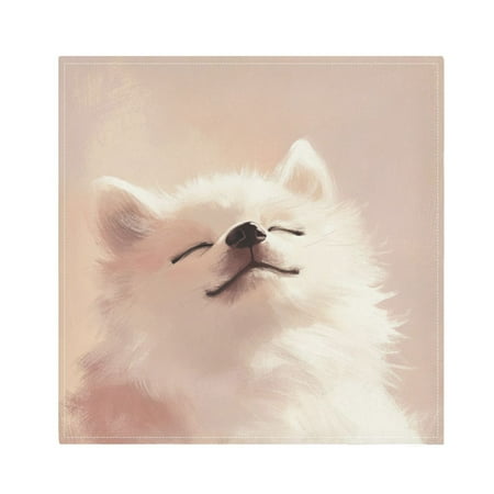 

WOBOGO Cute Chihuahua Dog Cloth Napkins 6 Pieces Soft Elegant Touch Durable Absorbent Quick Drying for Elegant Dining