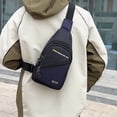 thumbnail image 1 of Puntoco Bolsa de Pecho Bolsa de Bandolera Bolsa de Mensajero Bolsa de Bandolera Bolsa de Pecho de Viaje Mochila Informal para Viajar Senderismo Almacenamiento en el hogar, 1 of 4
