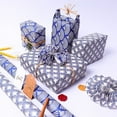 thumbnail image 2 of Xiao Hua Flores, regalos, decoraciones para cajas de regalo, regalos, papel para empaquetar flores (papel para empaquetar abanico plegable azul, 70 * 50 cm, azul), 2 of 5