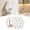 C, variant on Clearance Under $2.69! 3PCS Hexagonal Adhesive Hooks, No-Drill Wall Hooks with Strong Self-Adhesive, PET, for Home & Kitchen, (7x6cm, Silver)